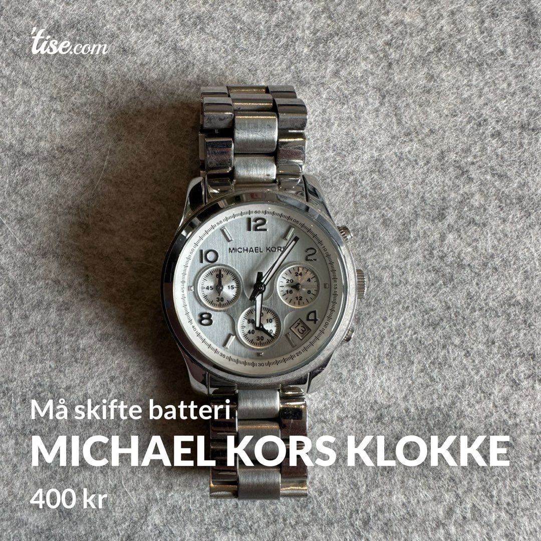 Michael Kors klokke