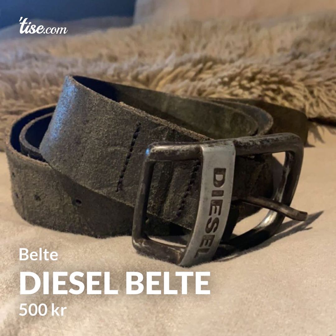 Diesel belte