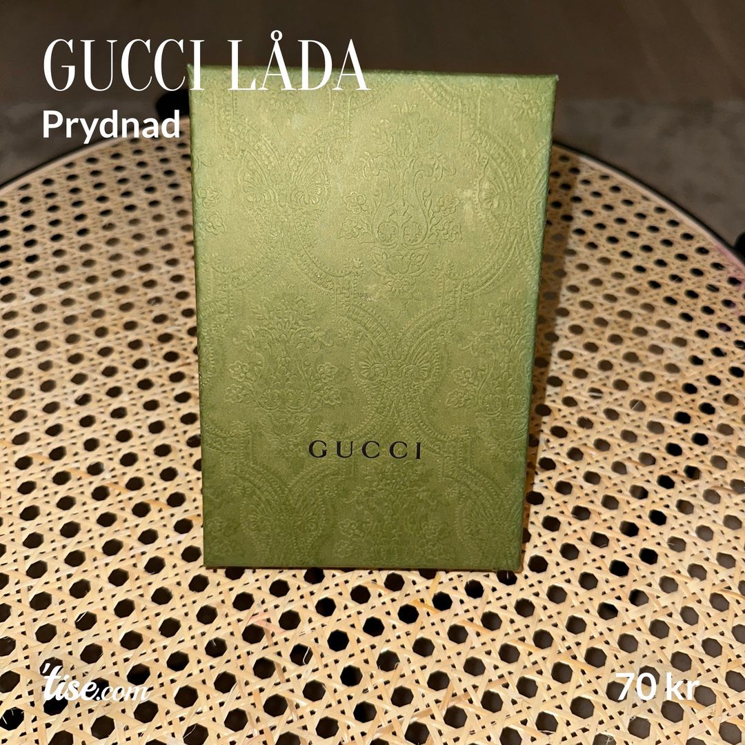 Gucci låda