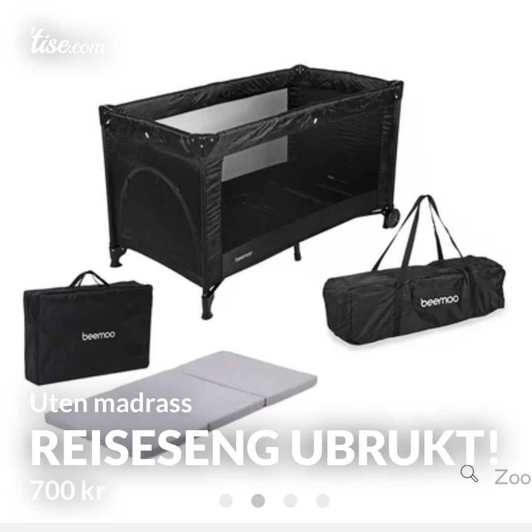 Reiseseng ubrukt!