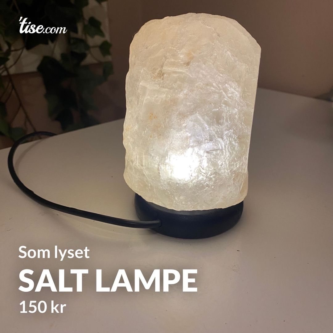 Salt lampe