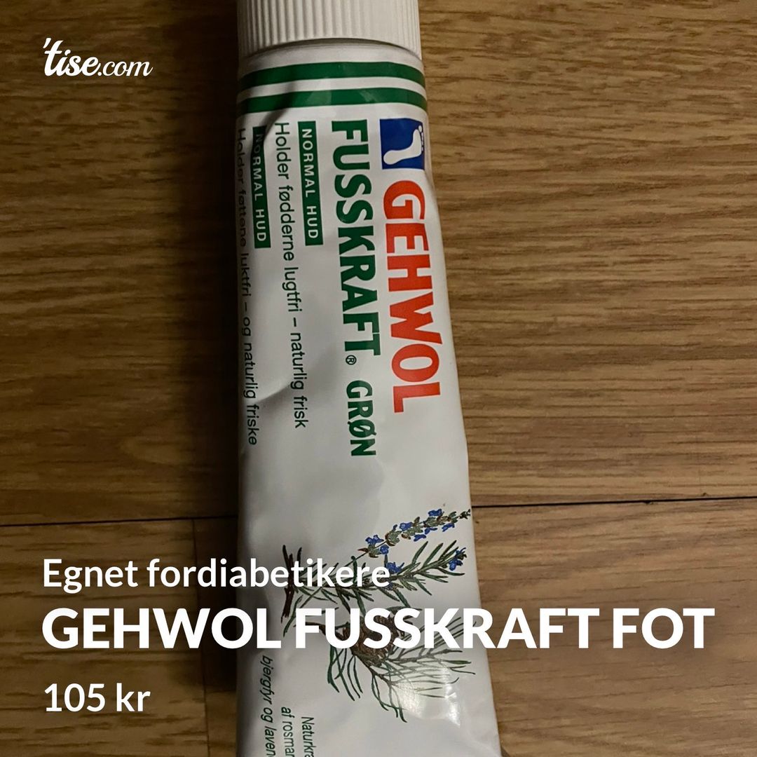 Gehwol Fusskraft fot