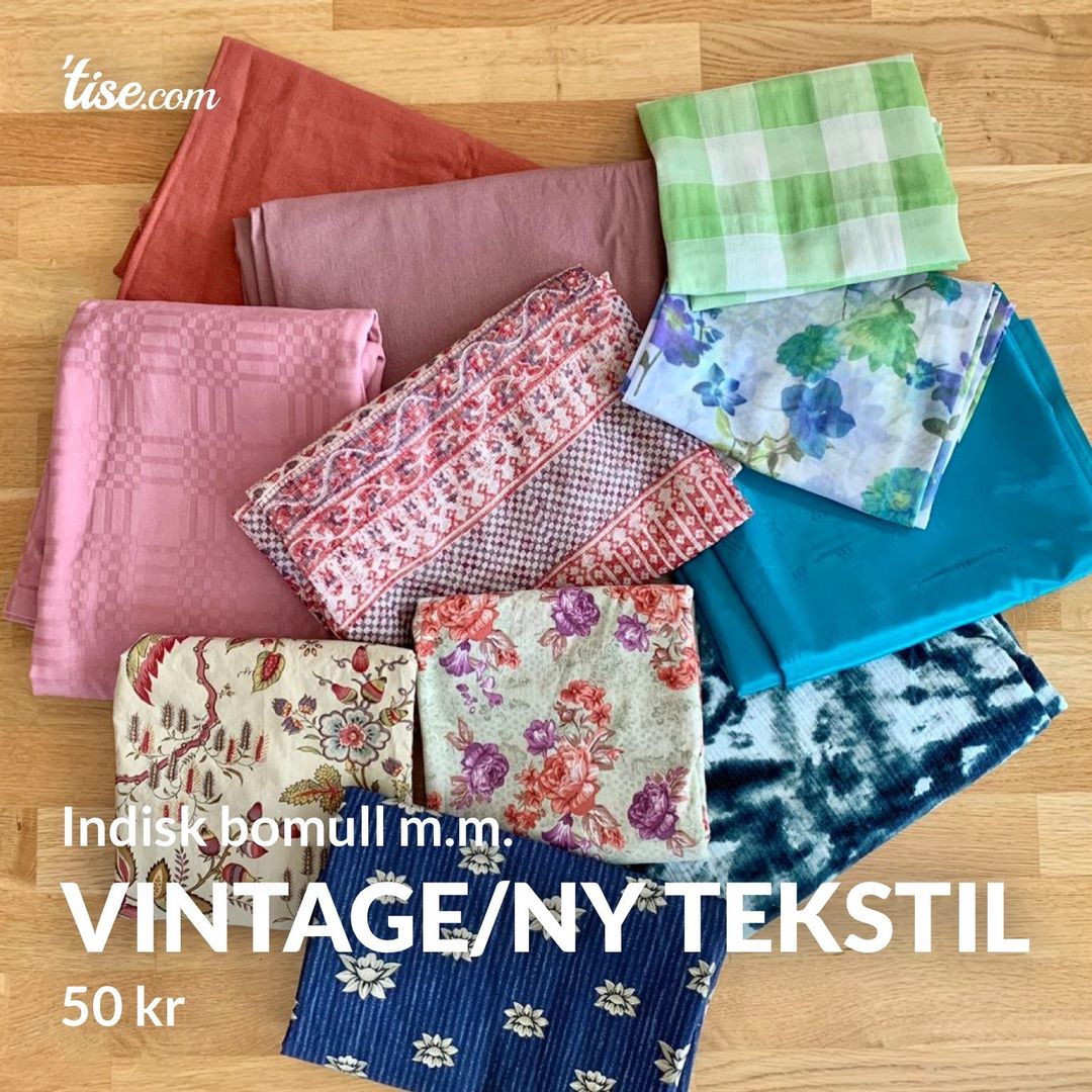 Vintage/ny tekstil