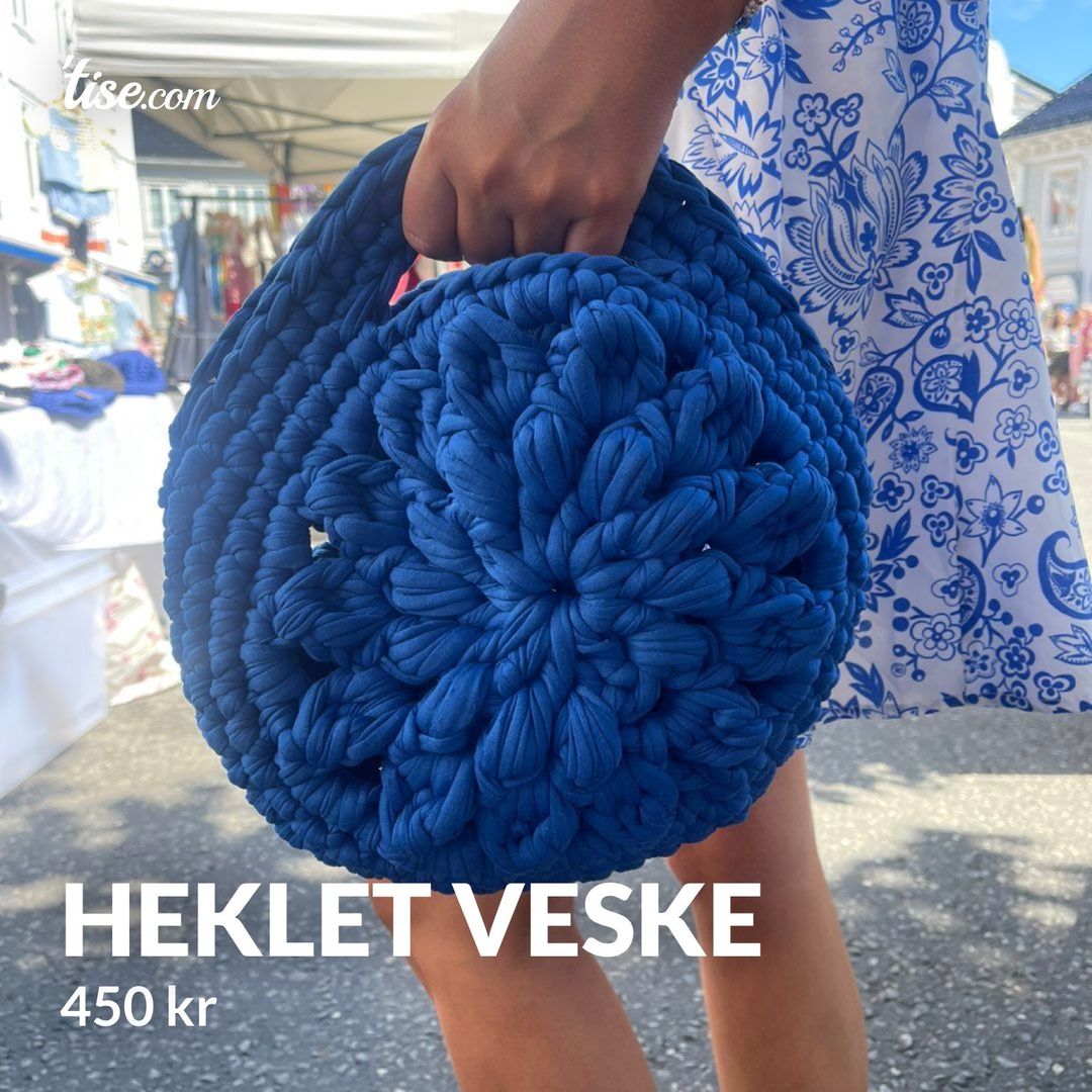 Heklet veske