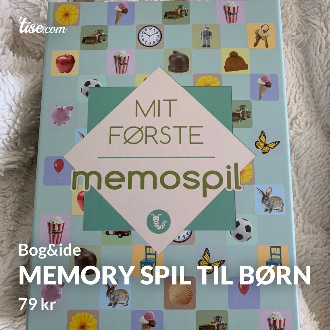 Memory spil til børn