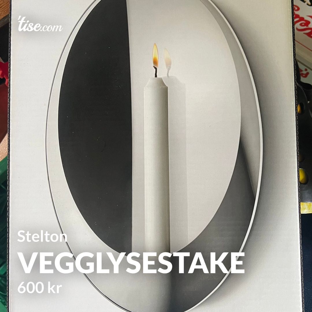 Vegglysestake