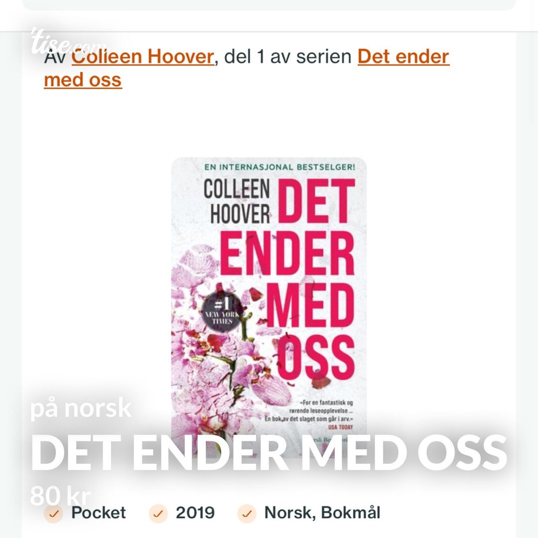 Det ender med oss