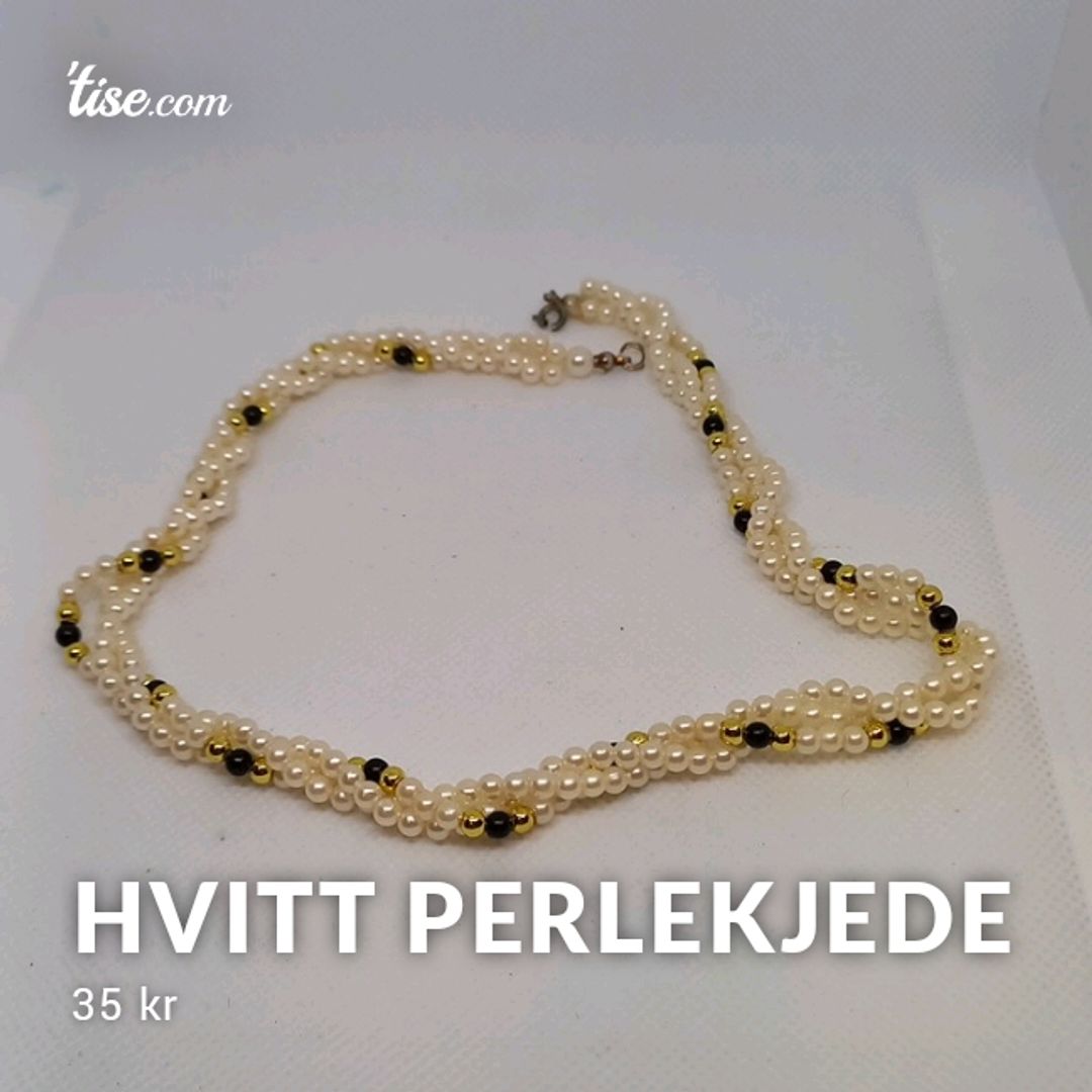 Hvitt Perlekjede