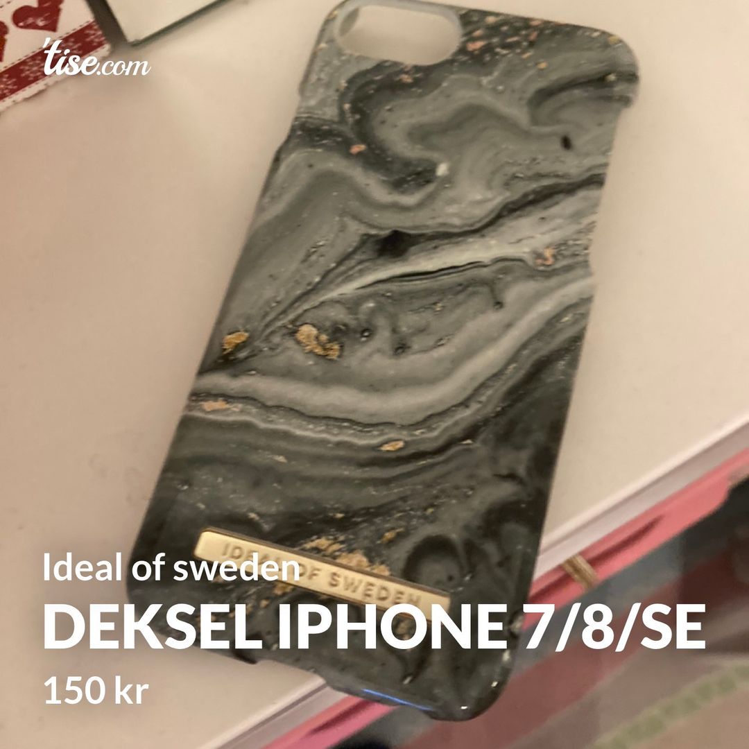 Deksel iphone 7/8/SE