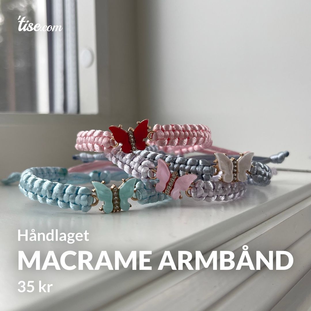 Macrame armbånd