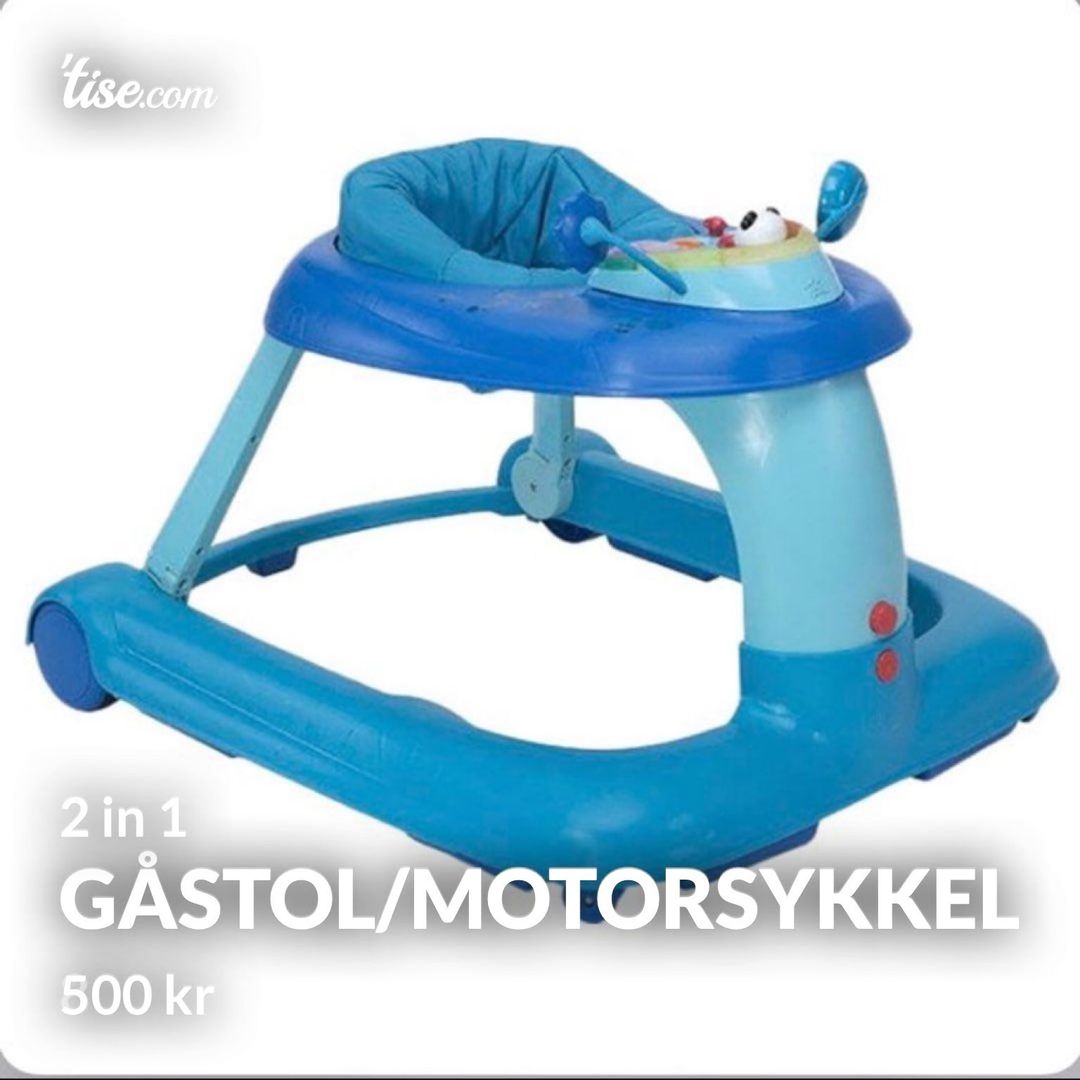 Gåstol/motorsykkel