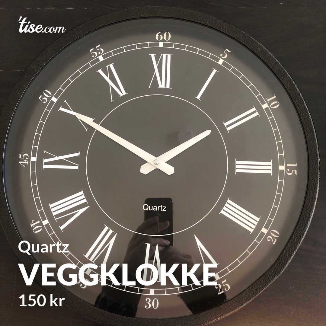 Veggklokke