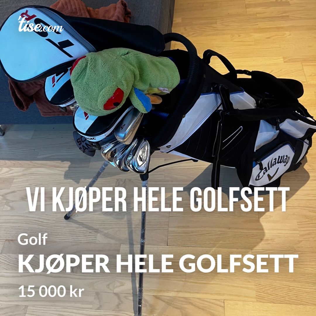 Kjøper Hele Golfsett