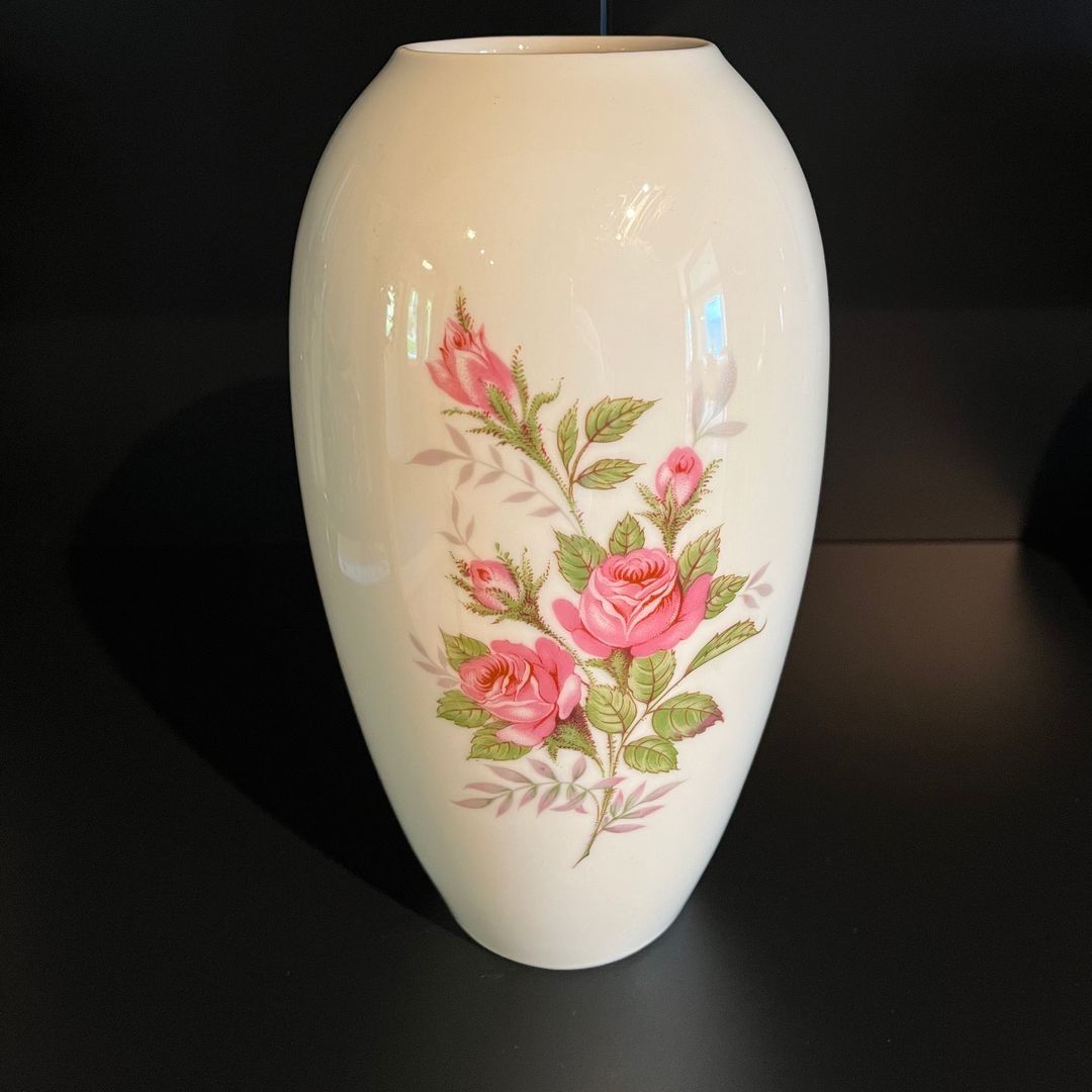 Håndmalt vase