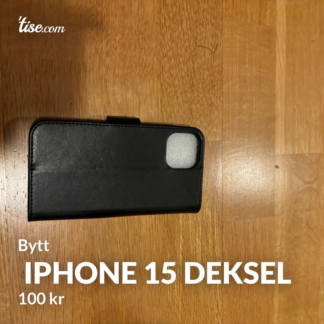 iphone 15 deksel