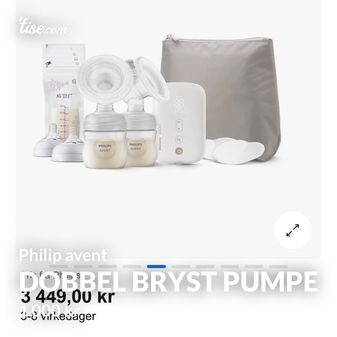 Dobbel Bryst pumpe