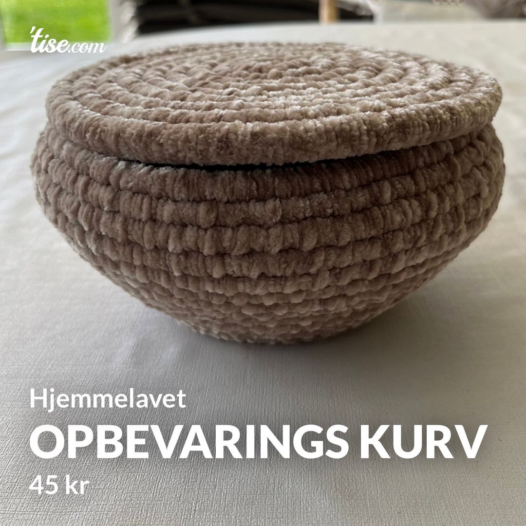 Opbevarings Kurv