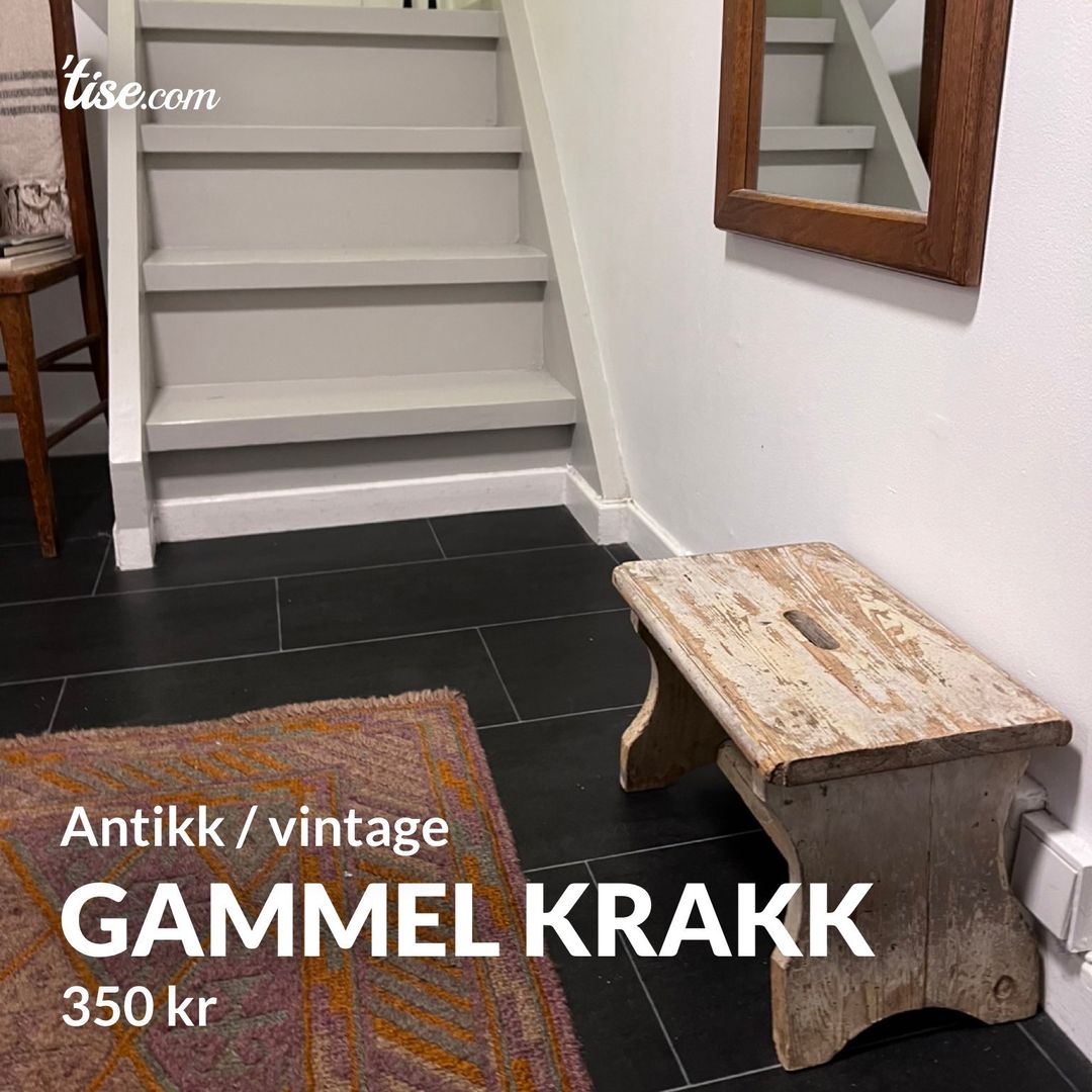 Gammel krakk