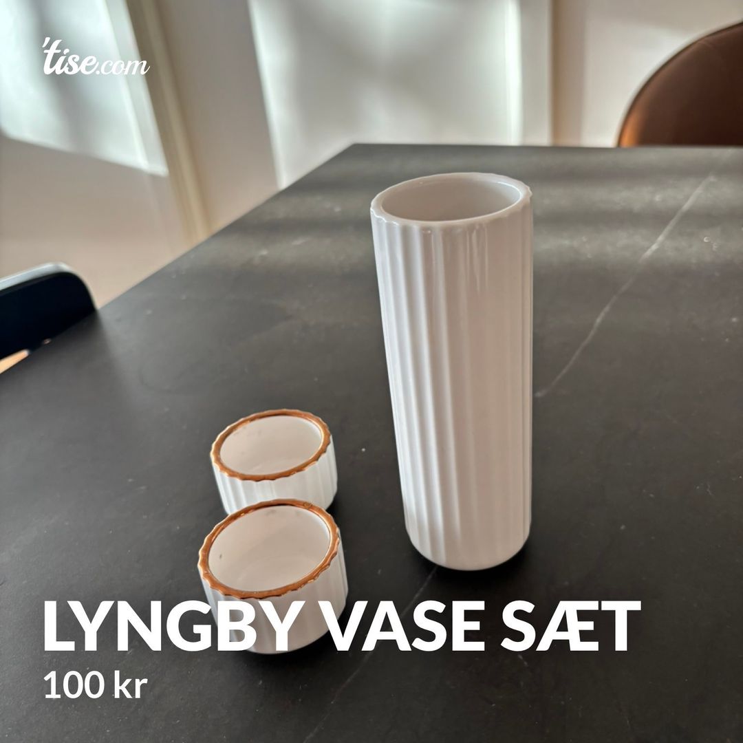 Lyngby vase sæt