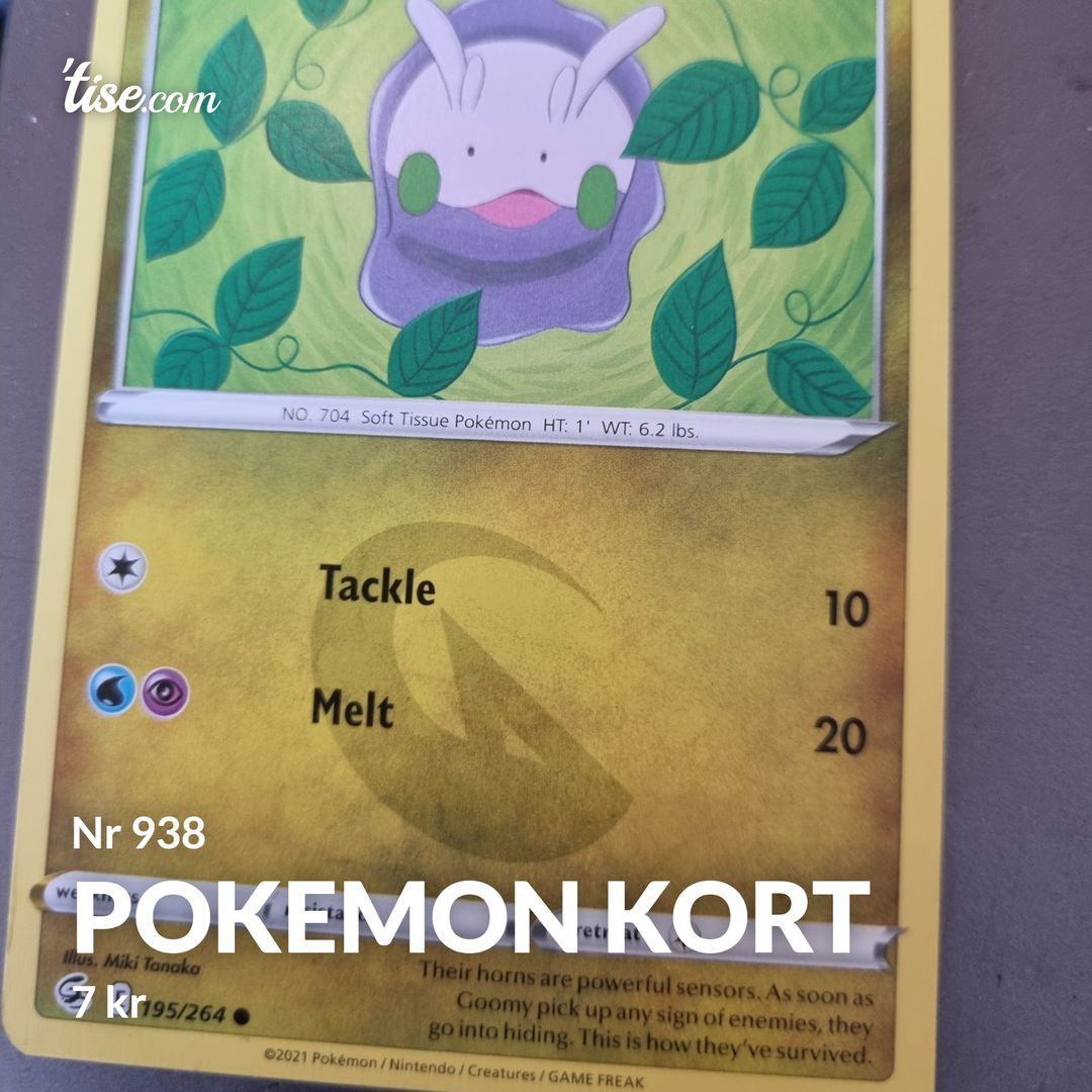 Pokemon kort