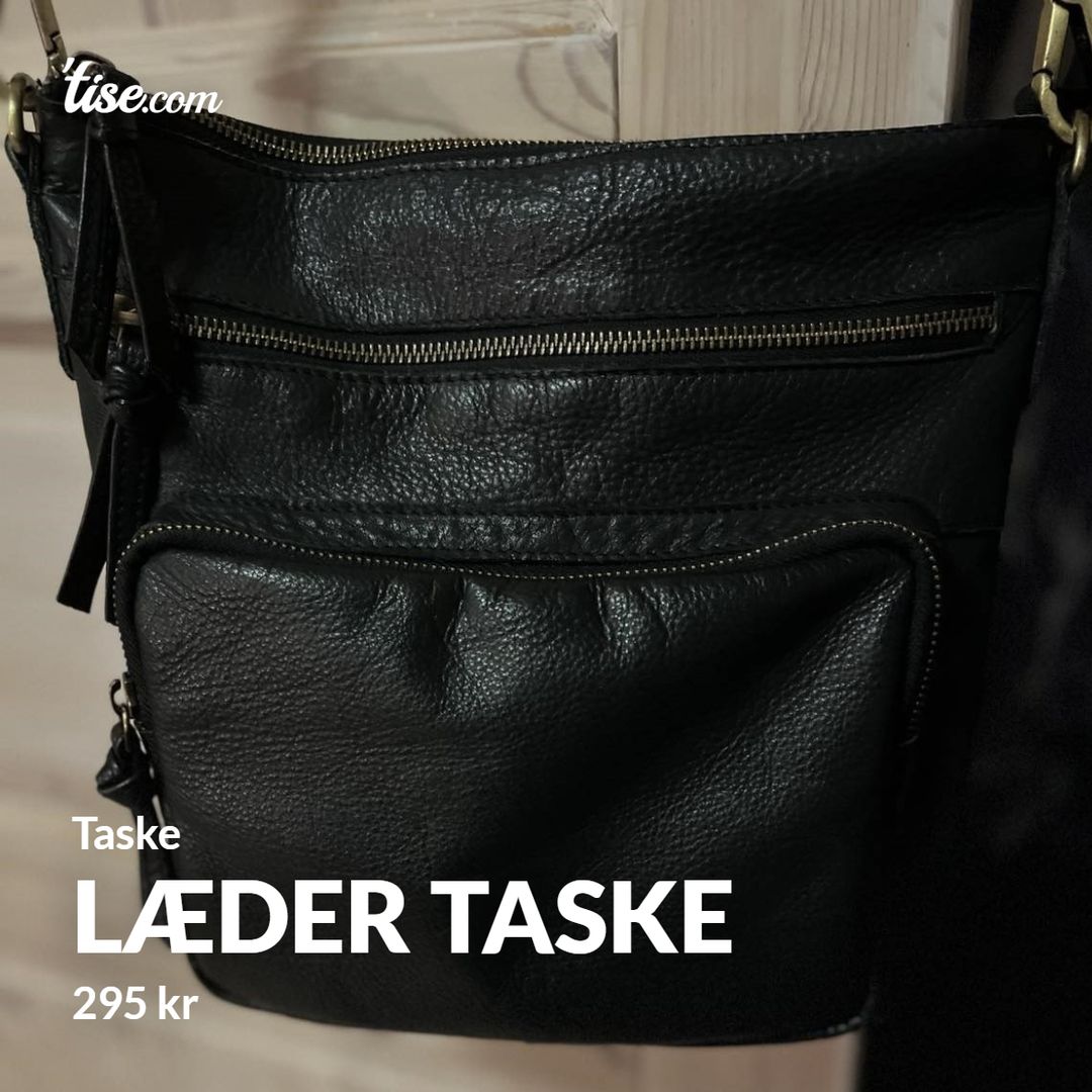 Læder taske