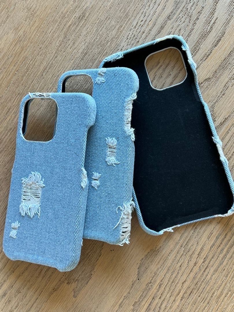 Denim iPhone deksler