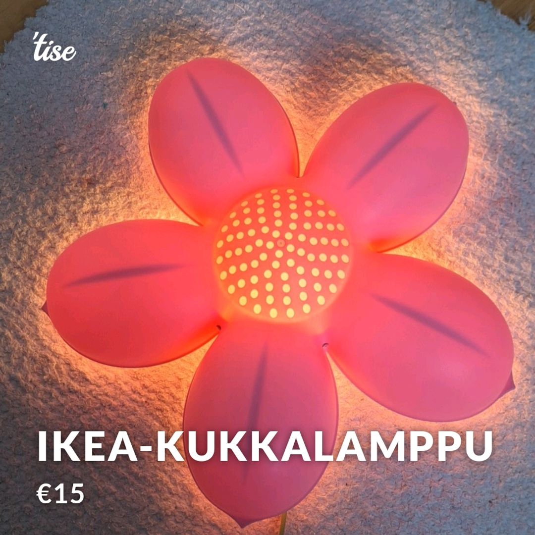 Ikea-kukkalamppu