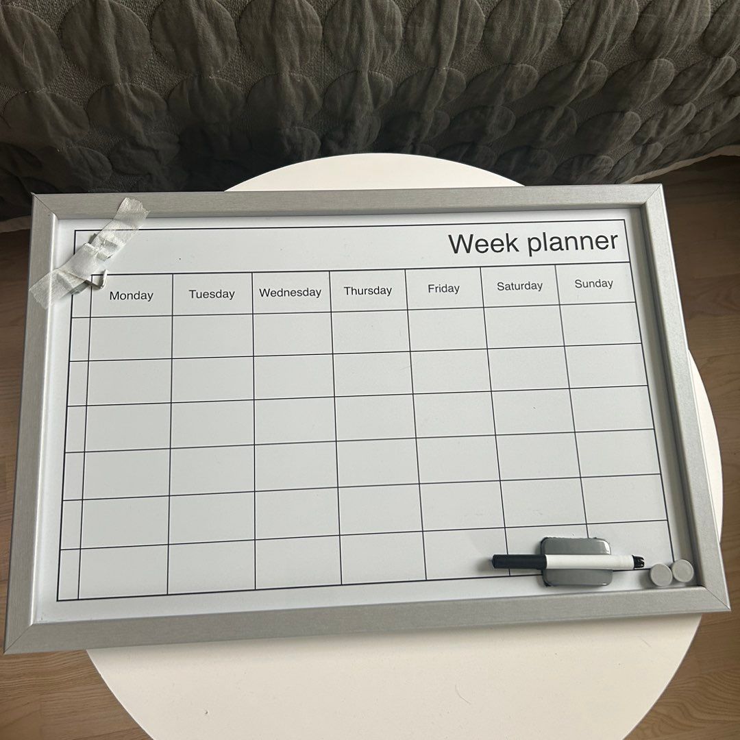 Week planner