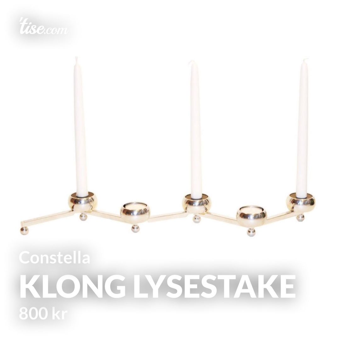 Klong lysestake