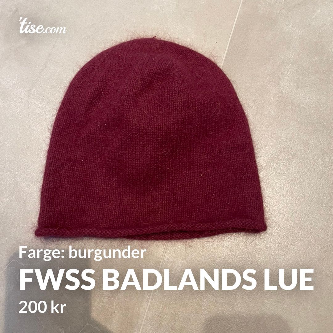 FWSS badlands lue