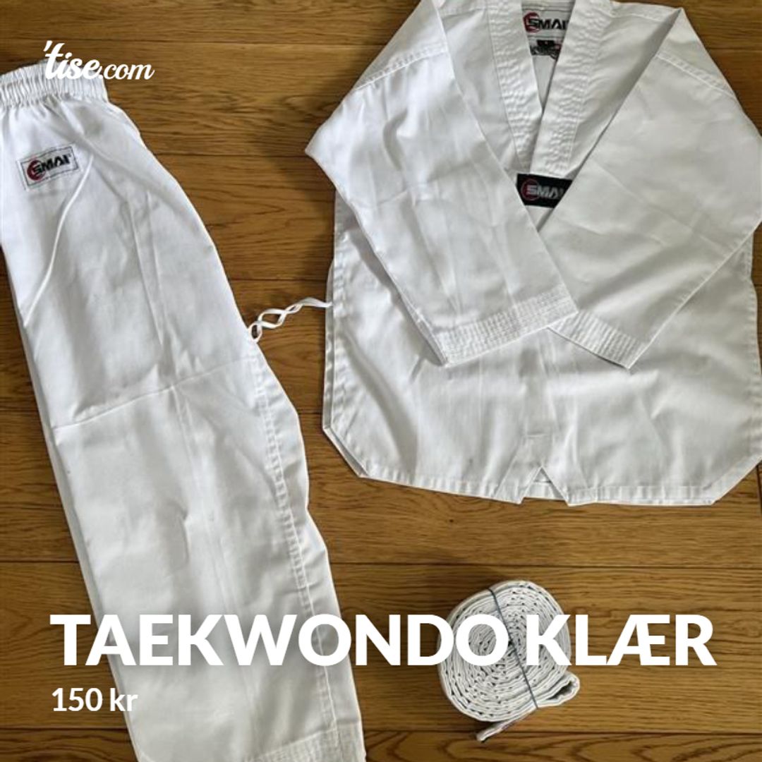 taekwondo klær