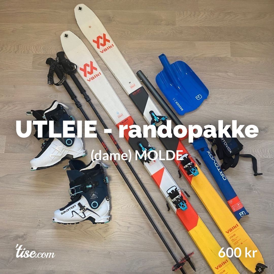 UTLEIE - randopakke