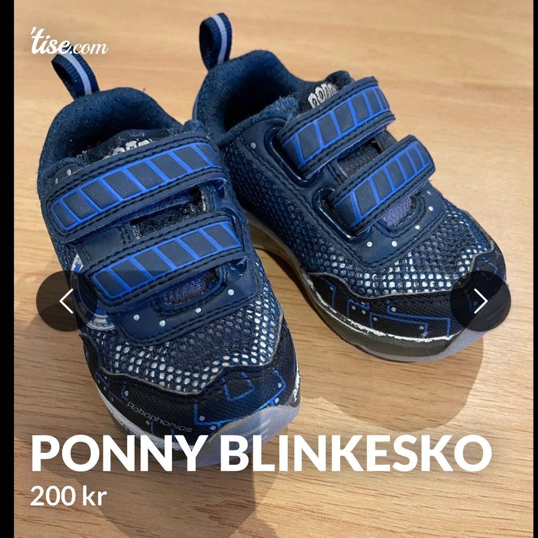 Ponny blinkesko