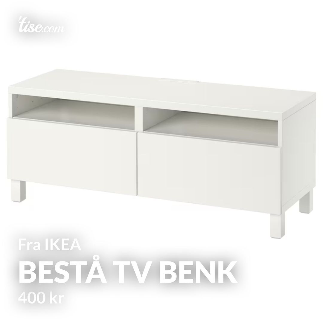 Bestå tv benk