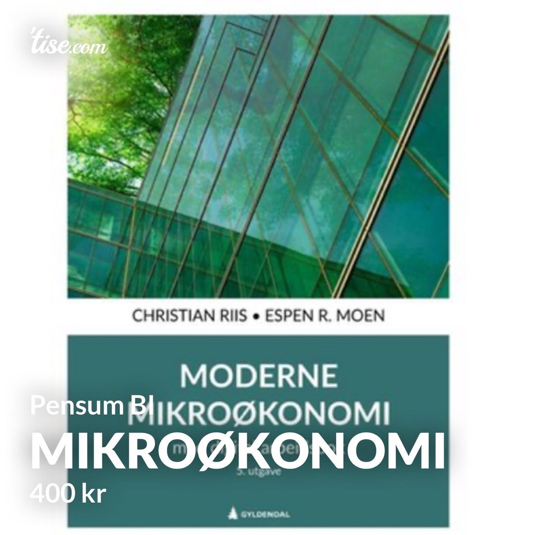 Mikroøkonomi