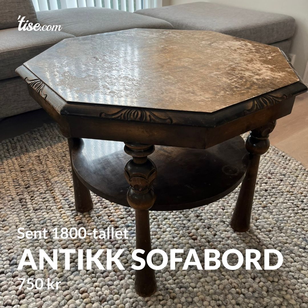 Antikk sofabord