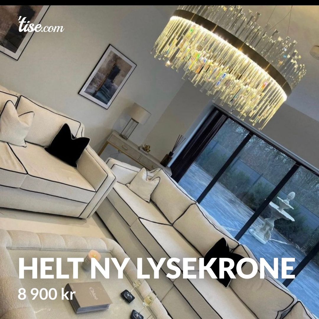 Helt ny lysekrone