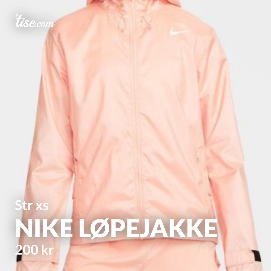 Nike løpejakke