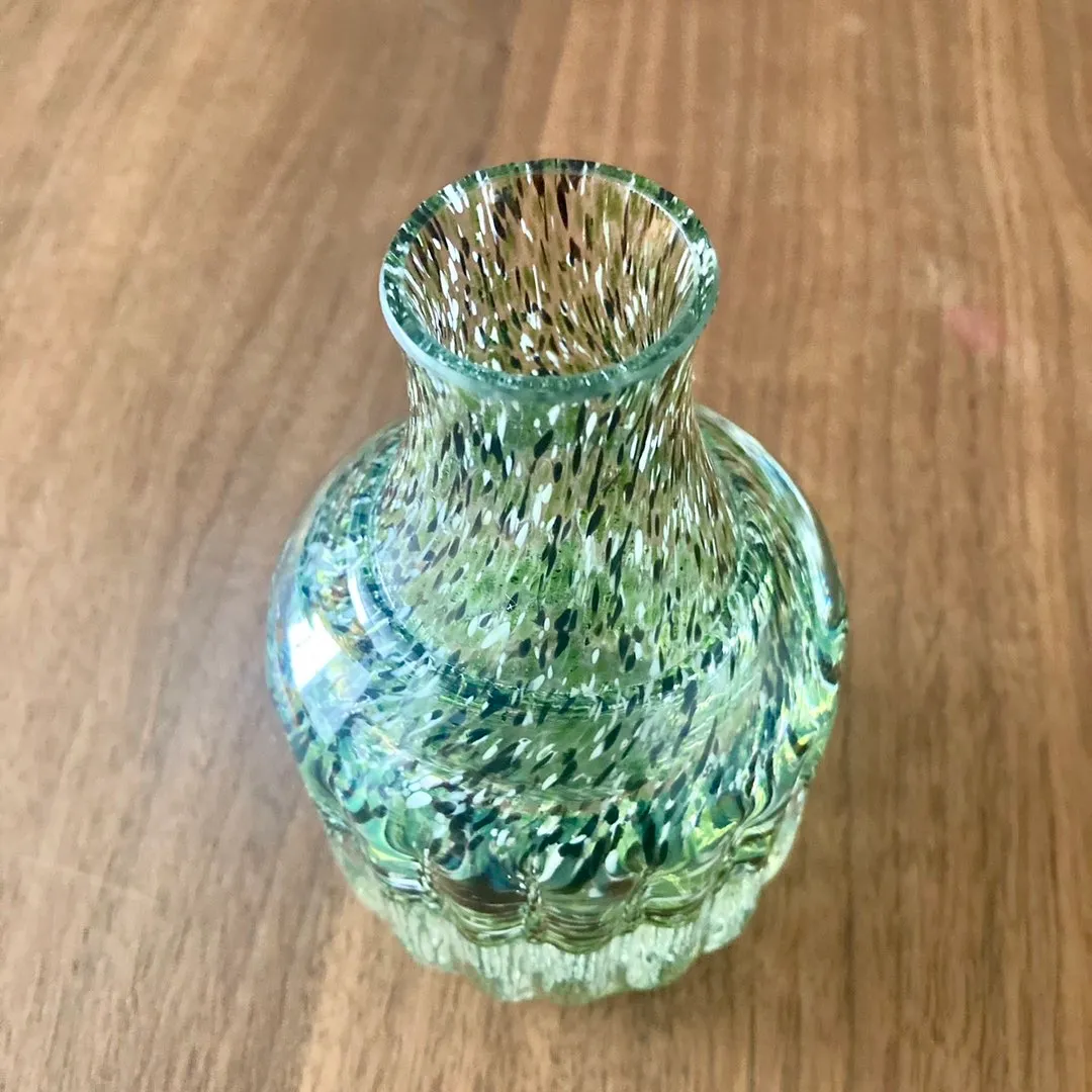 70s glassvase