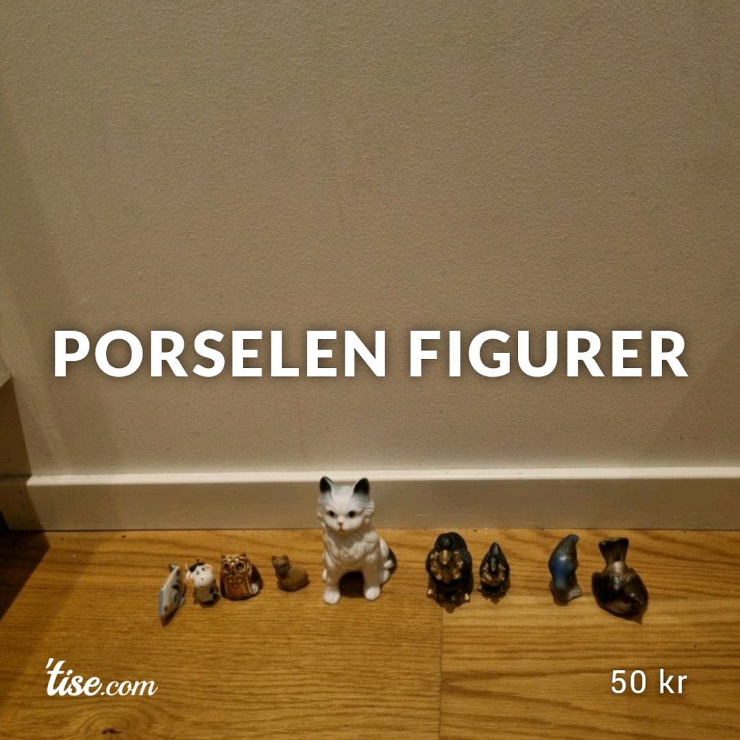 Porselen Figurer