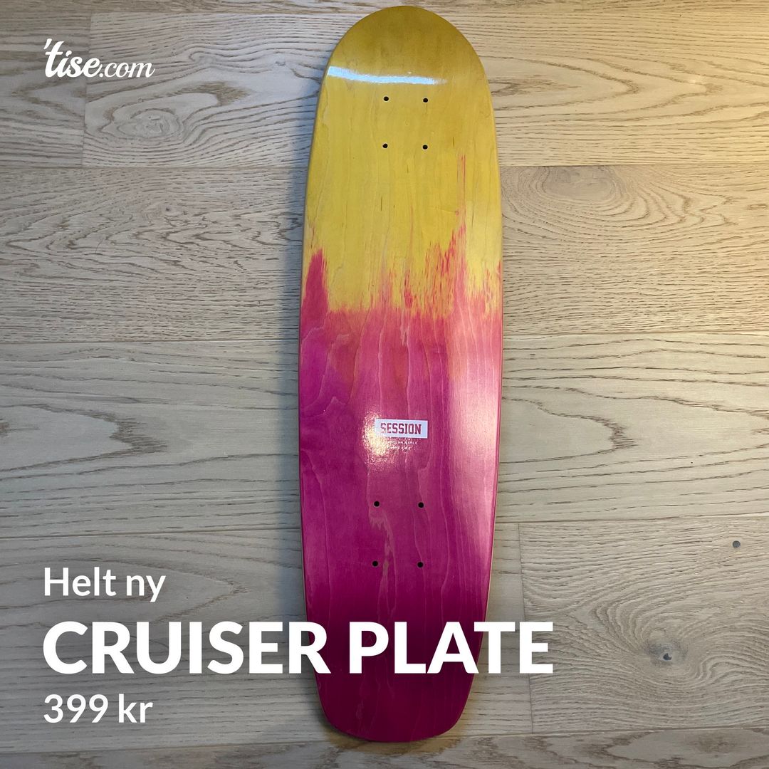 Cruiser plate