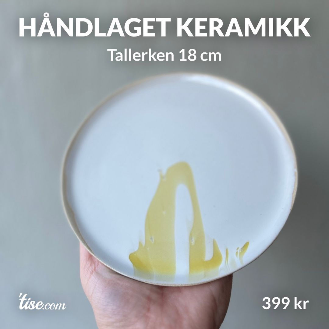 Håndlaget keramikk