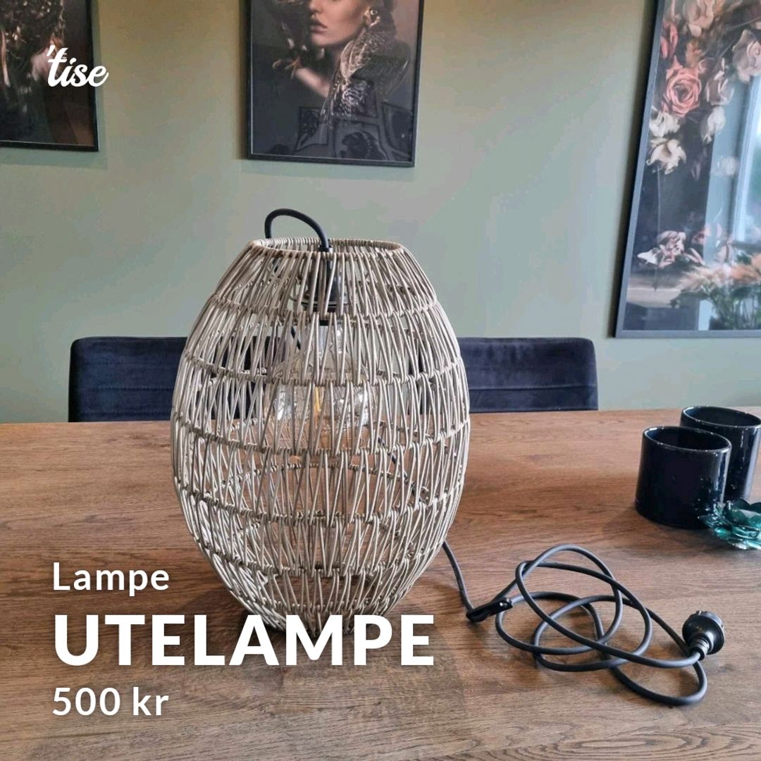 Utelampe