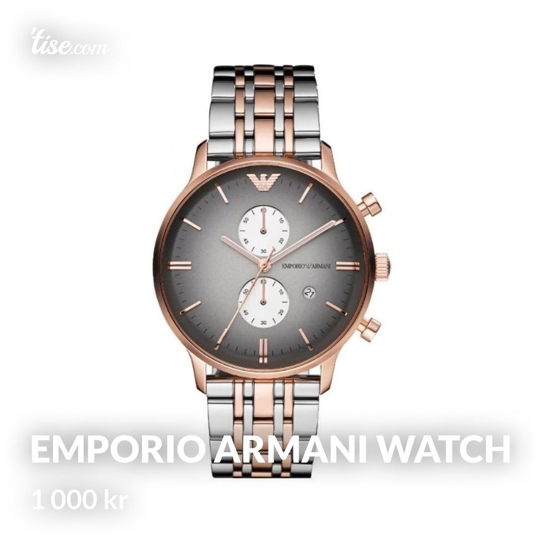 Emporio Armani watch