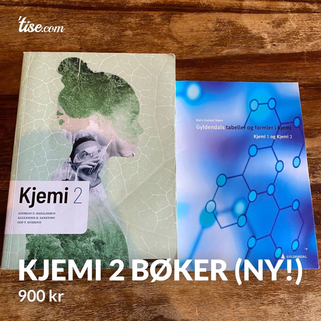 Kjemi 2 bøker (ny!)