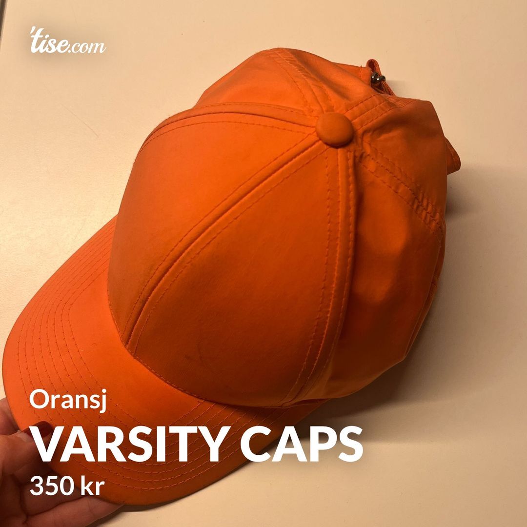 Varsity caps