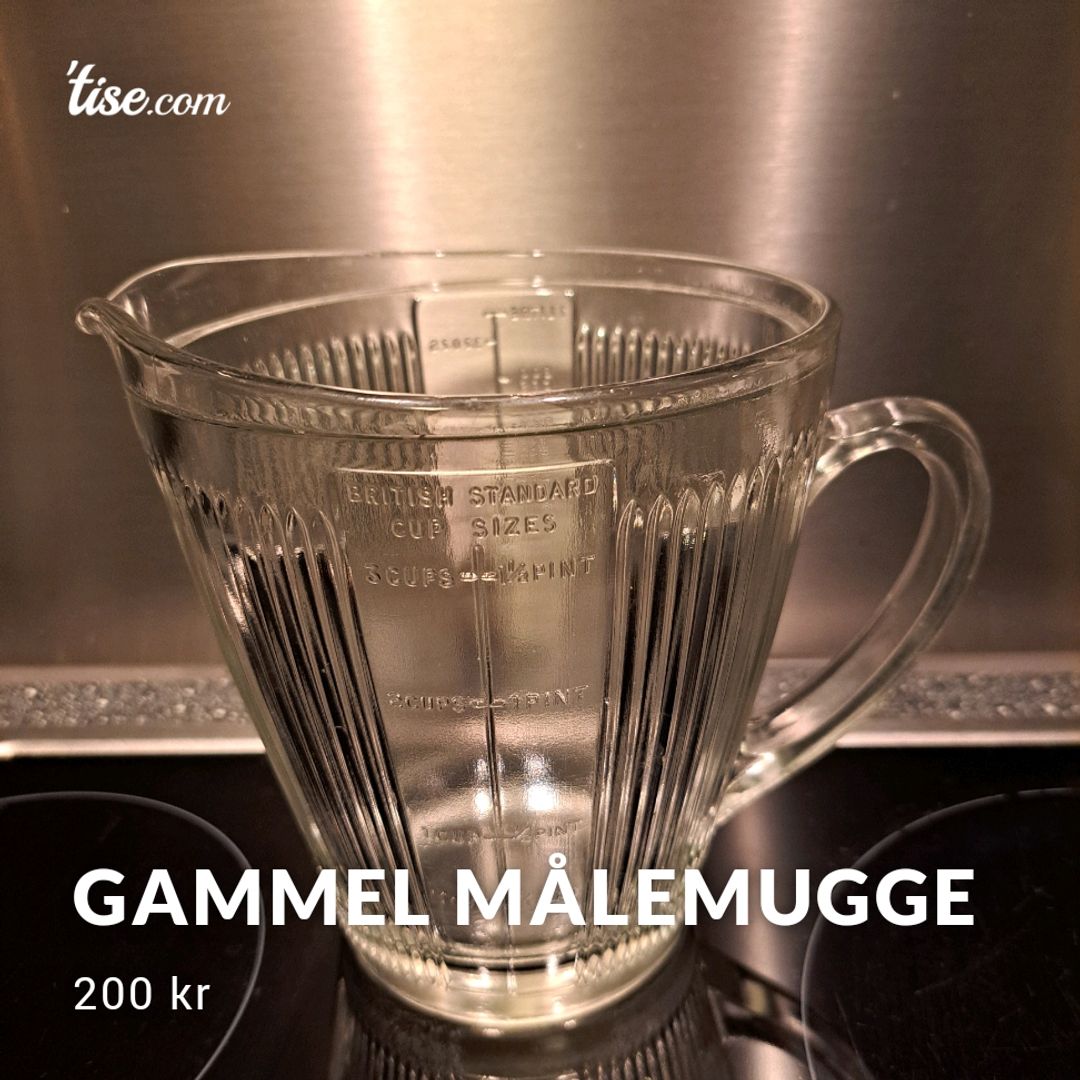 Gammel Målemugge