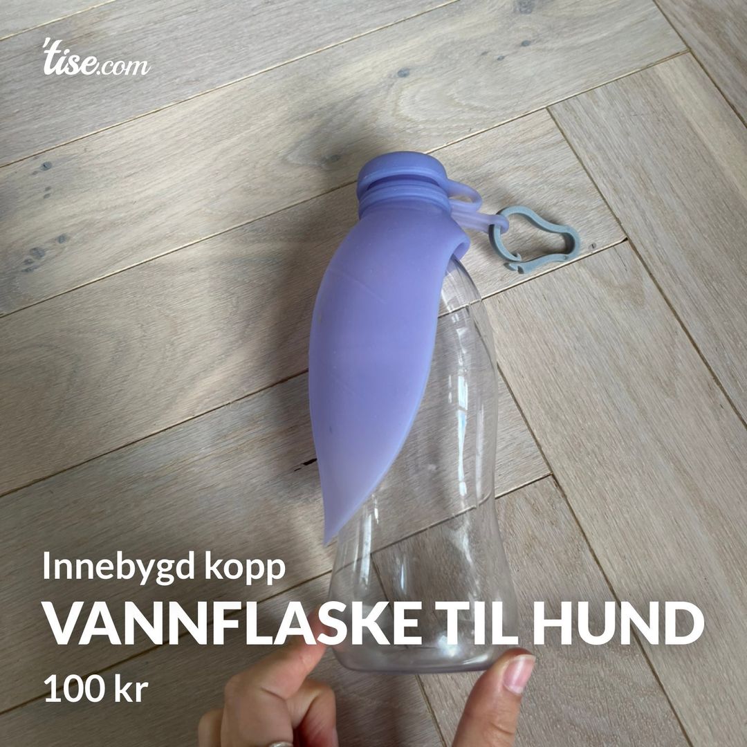 Vannflaske til hund