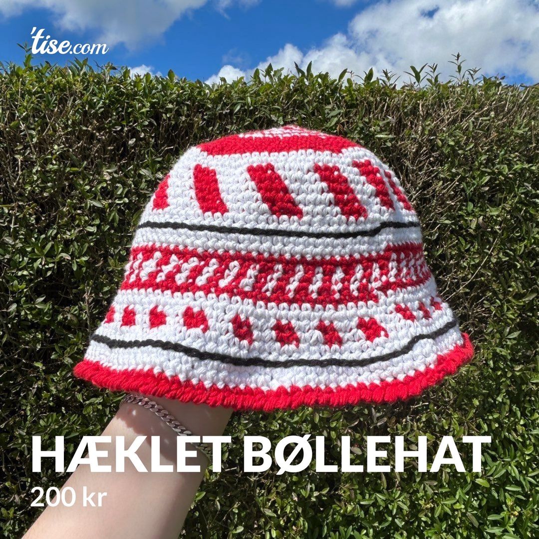 Hæklet bøllehat