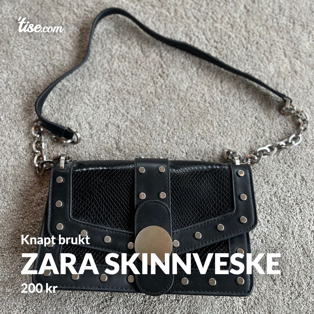 Zara skinnveske